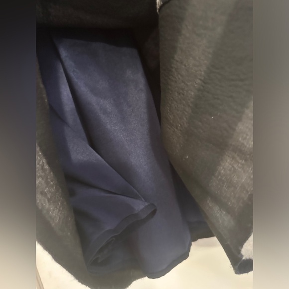 Nicholas Women’s Wool Striped Flare Skirt Navy & Cream US 2 - Picture 9 of 14